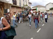 Ya estamos en Santa Croya, donde fuimos recibidos con enorme calor de sus gentes.